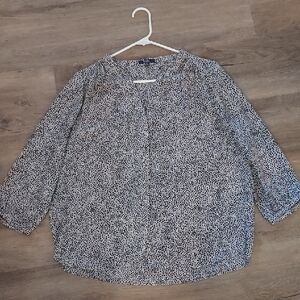 Patterned Blouse